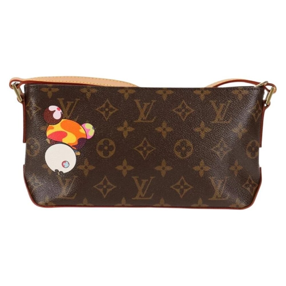LOUIS VUITTON Monogram Panda Trotteur Shoulder Bag M51241 LV Auth 131094SV - Picture 4 of 14